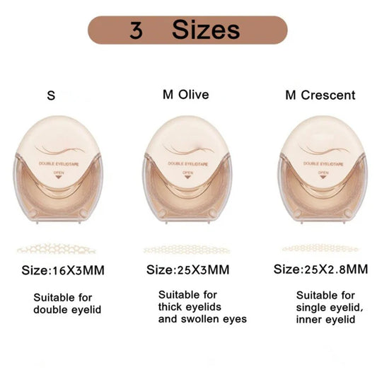 Easy Peel Double Eyelid Tape Stickers - Fesara
