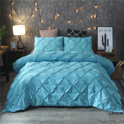 Premium Cotton Bed Sheet Set - Comfortable & Classic Style