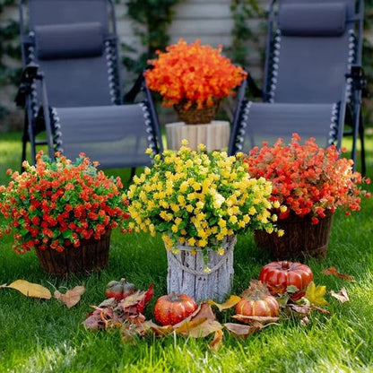 Outdoor Fake Flower Arrangements