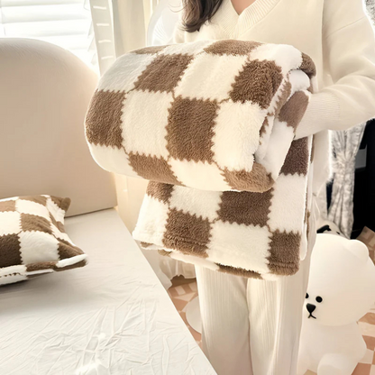 Plush Warm Fleece Throw Blanket