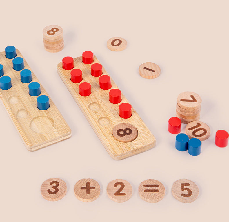 Fun Wooden Number Learning Toy