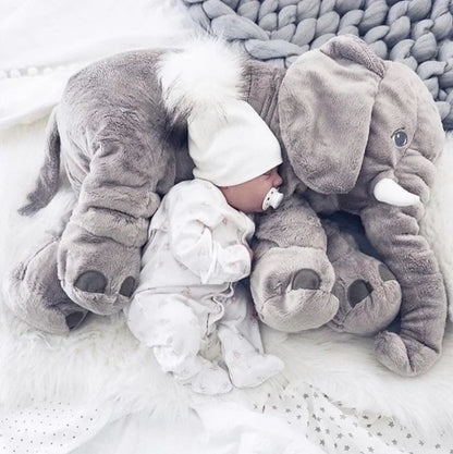 Soft Cute Elephant Throw Pillow