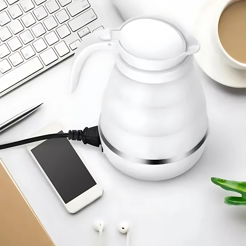 Compact Foldable Travel Electric Kettle