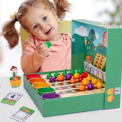 Educational Farm Toys with Colors and Number Learning - Fesara