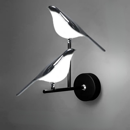 Delicate Bird Wall Lamp for Warm Ambient Lighting