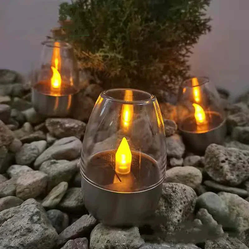 Outdoor Solar Powered Garden Lantern
