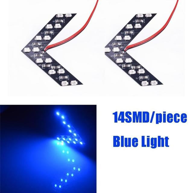 Bright 2PC LED Car Arrow Light Panels - Fesara