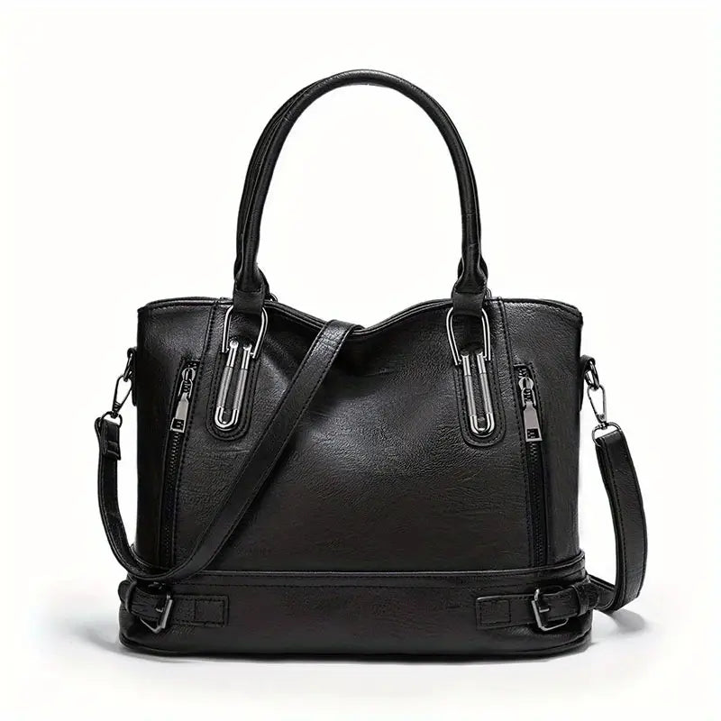 Chic Retro PU Leather Crossbody Bag for Ladies