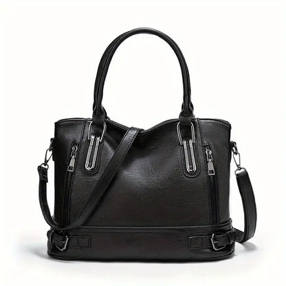 Chic Retro PU Leather Crossbody Bag for Ladies