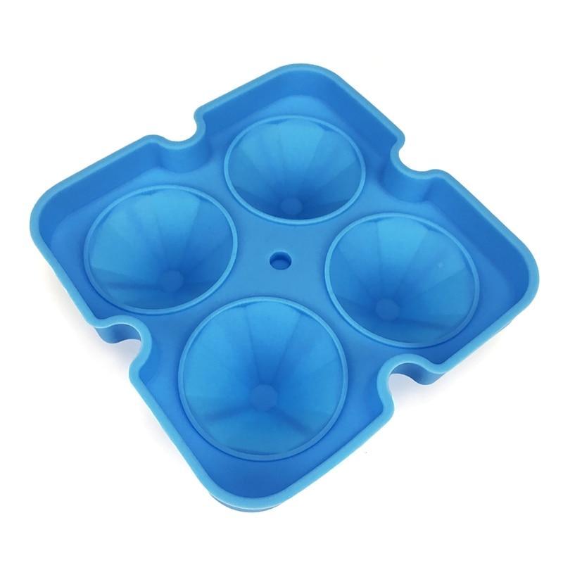 Clear Ice Cube Tray Set of 2