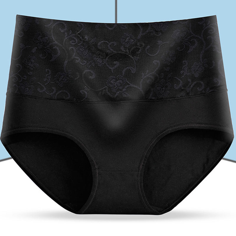 Comfortable High Waist Women's Cotton Briefs