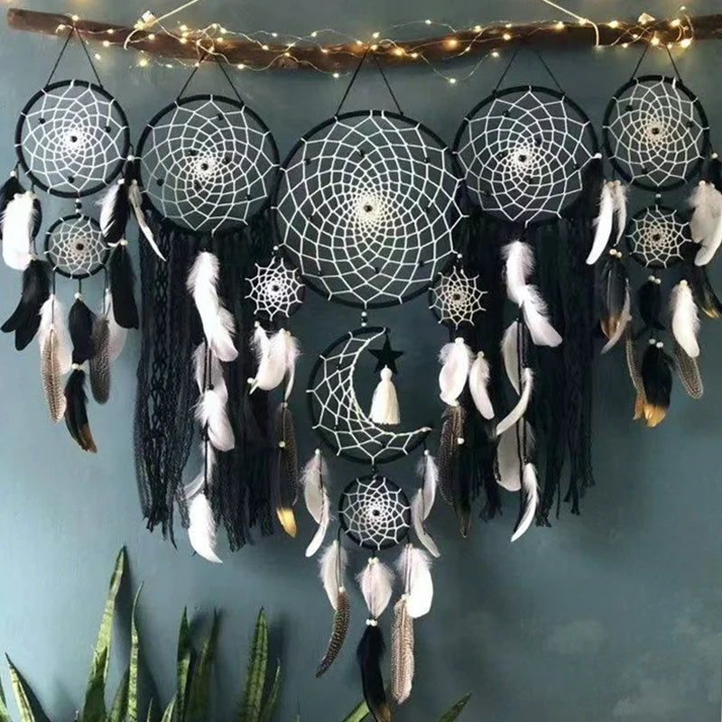 Colorful Handmade Dreamcatcher Wall Decor