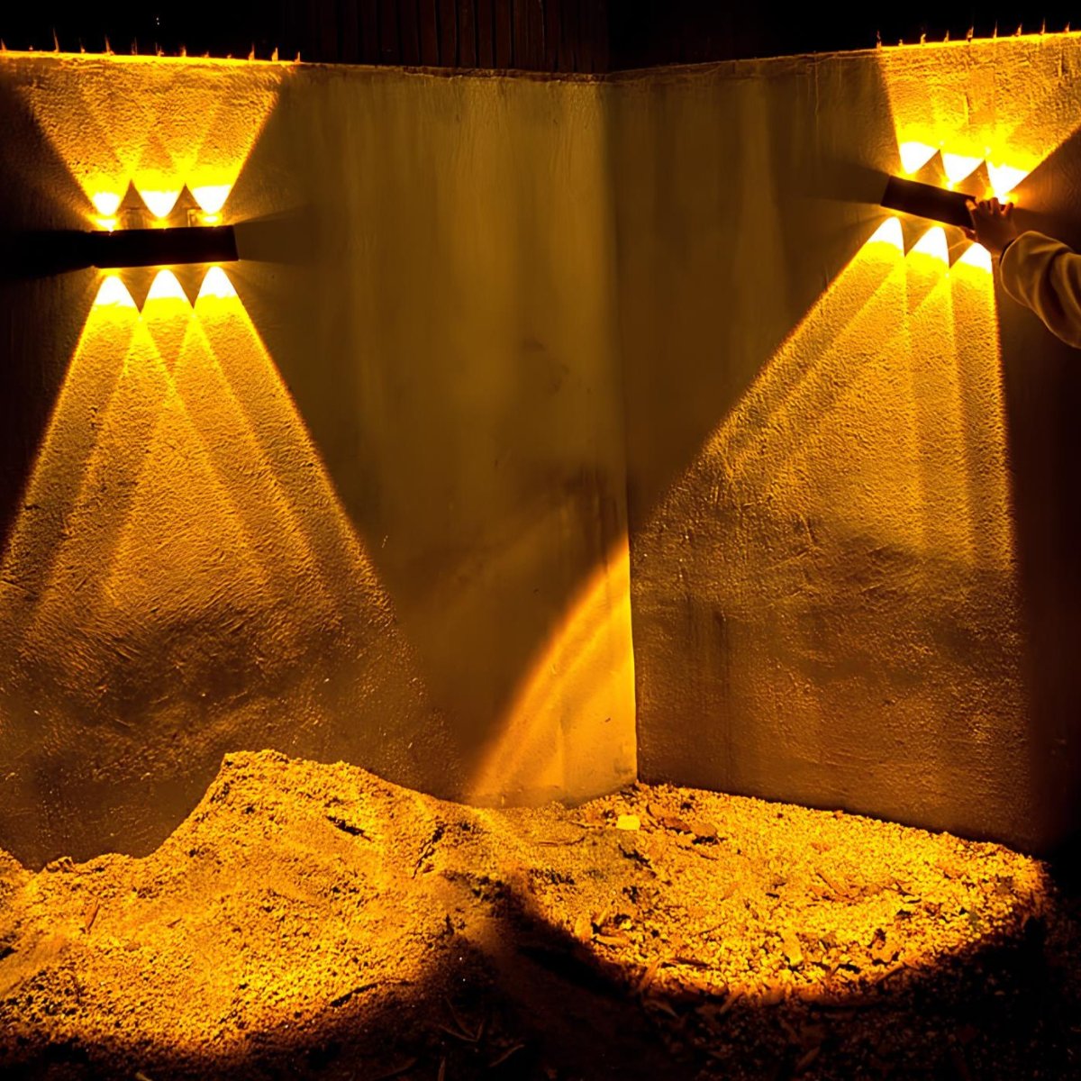 Eco Friendly Outdoor Solar Wall Light