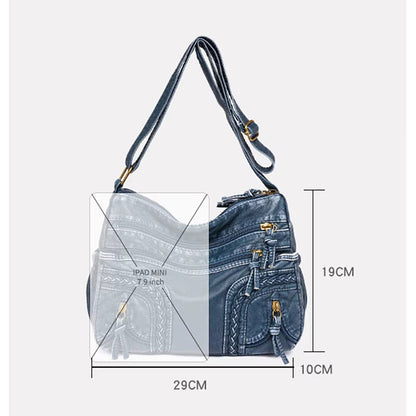 Chic Woven Tote Bag - Lightweight Everyday Shoulder Bag