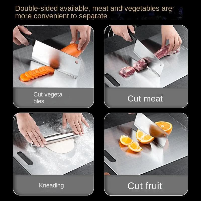 Durable Stainless Steel Kitchen Cutting Board