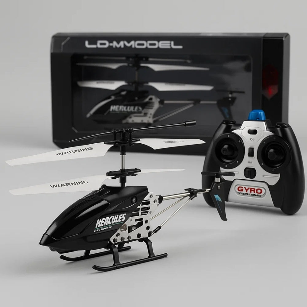 Durable Mini RC Helicopter with Gyro Red