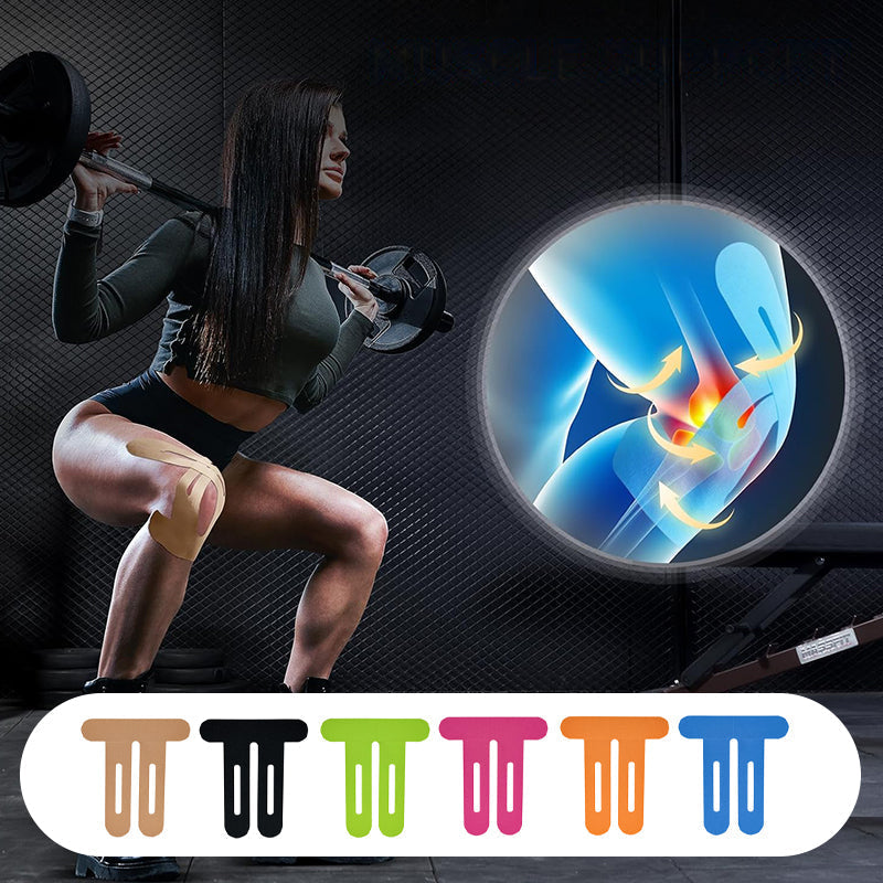 Easy Fit Knee Support Tape Strips - Fesara