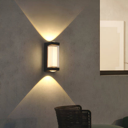 Simple Modern Outdoor LED Wall Sconce Light