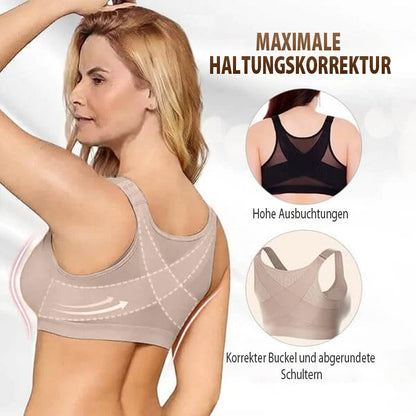Comfortable Sports Bra with Adjustable Fit - Fesara