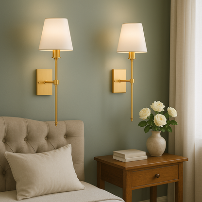 Modern 2-Pack Wired Wall Light Fixture