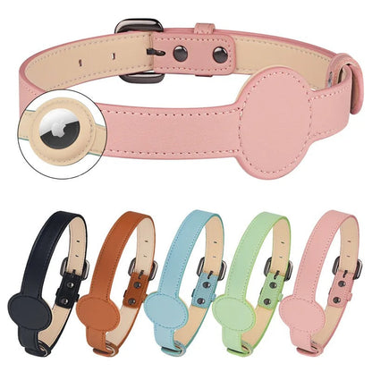 Premium Dog Collar with AirTag Tracker - Fesara