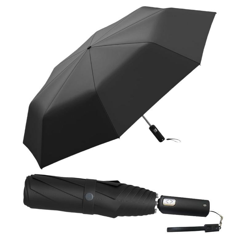 Compact Folding Umbrella with Secure Grip Handle