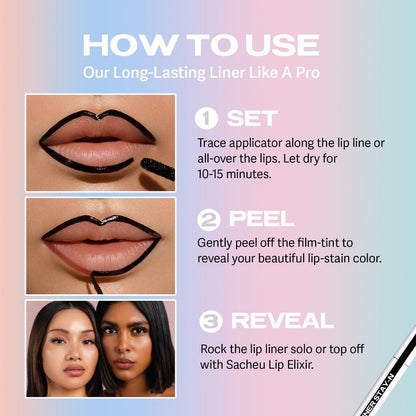 Fesara | Waterproof Smudge-Free Lip Liner – All Day Wear