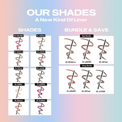 Fesara | Waterproof Smudge-Free Lip Liner – All Day Wear