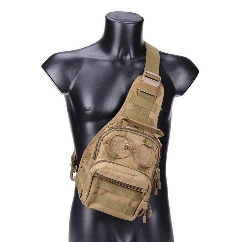 Durable MOLLE Outdoor Shoulder Sling Backpack