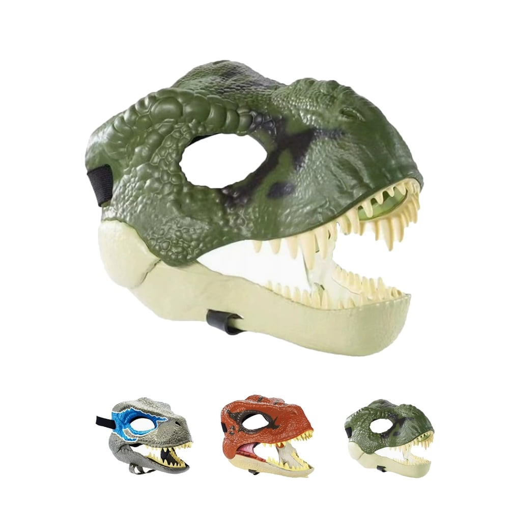 Fun Dino Pet Mask with Moving Jaw