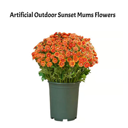 Vibrant Fall Garden Decoration