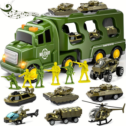 Ultimate Army Action Playset with 14 Pieces - Fesara