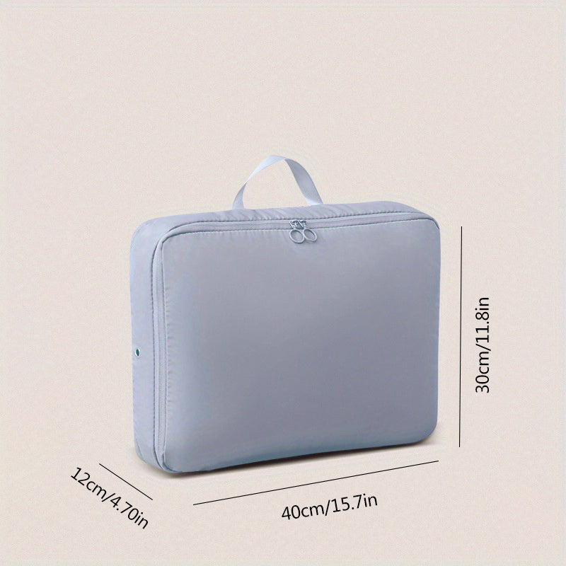 Stylish Double Zipper Travel Bag - Fesara