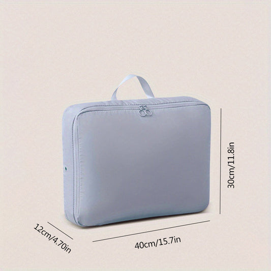 Stylish Double Zipper Travel Bag - Fesara