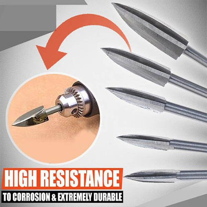 Premium Woodworking Drill Bit Set (5 Pieces)