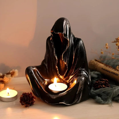 Elegant Metal Candle Stand - Fesara