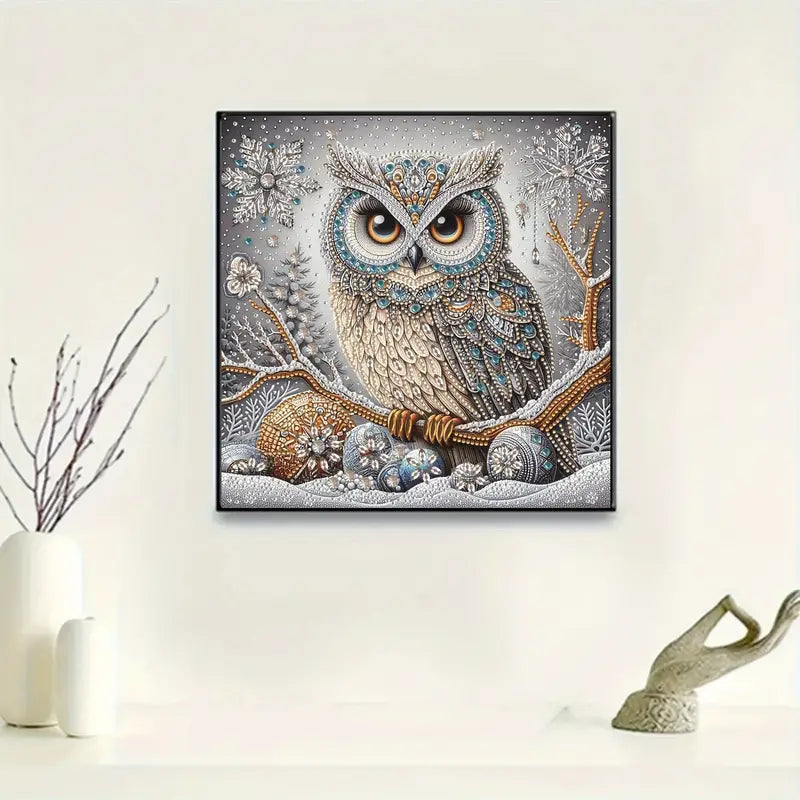 Whimsical Owl Figurine - Magic Decor