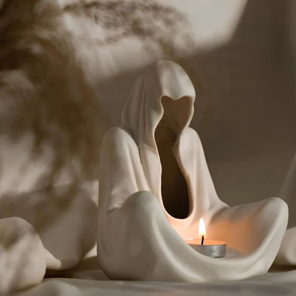 Elegant Metal Candle Stand
