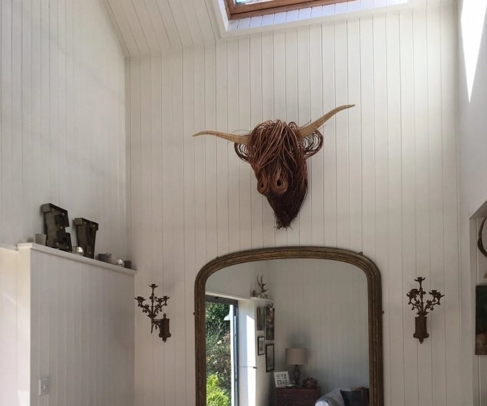 Rustic Farm Cow Wall Art Decor