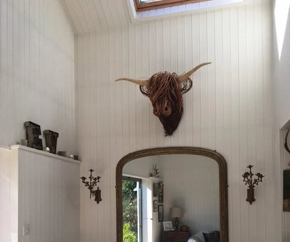 Rustic Farm Cow Wall Art Decor