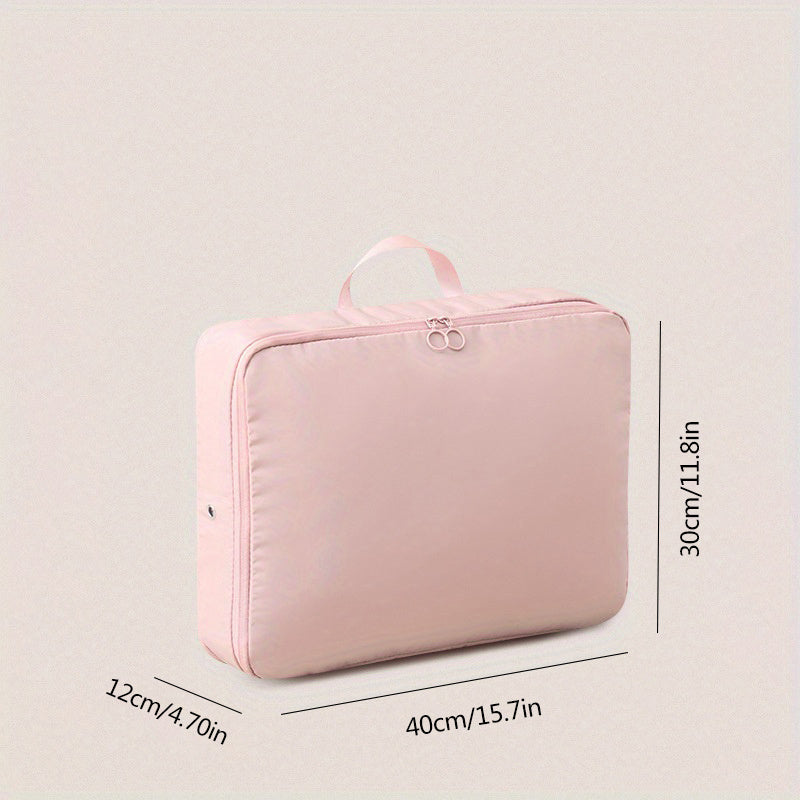 Stylish Double Zipper Travel Bag