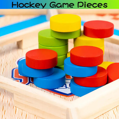 Fun Wooden 2-in-1 Family Board Game