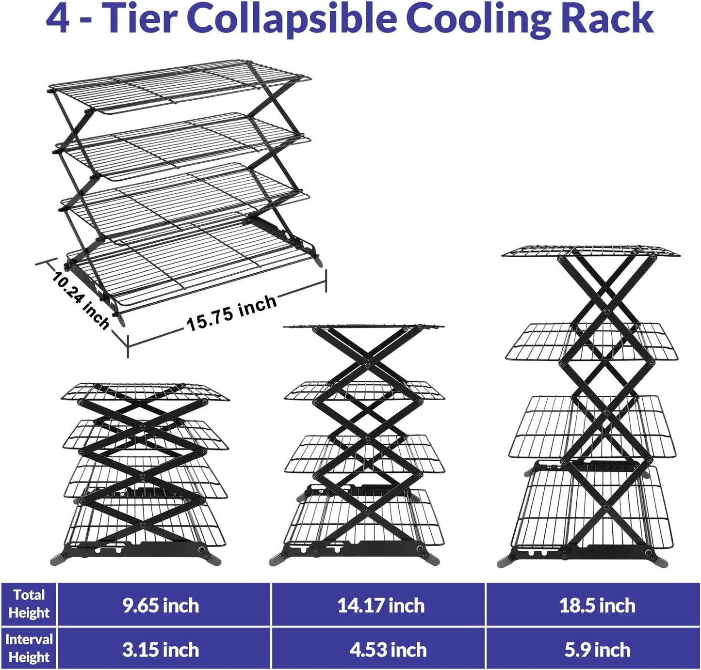 Compact Rapid Cake Cooling Rack