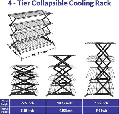 Compact Rapid Cake Cooling Rack