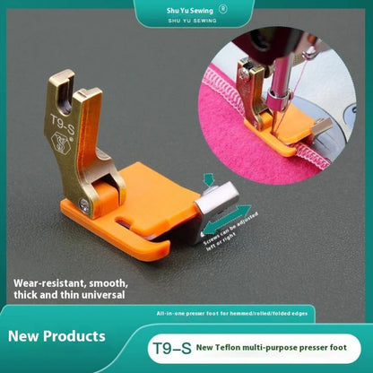 Easy Glide Sewing Machine Hemming Foot Attachment