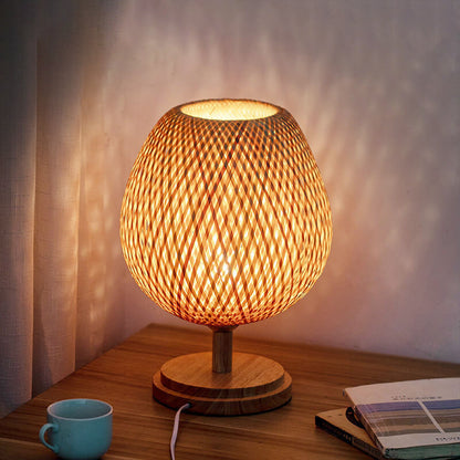 Natural Bamboo Desk Lamp - Fesara