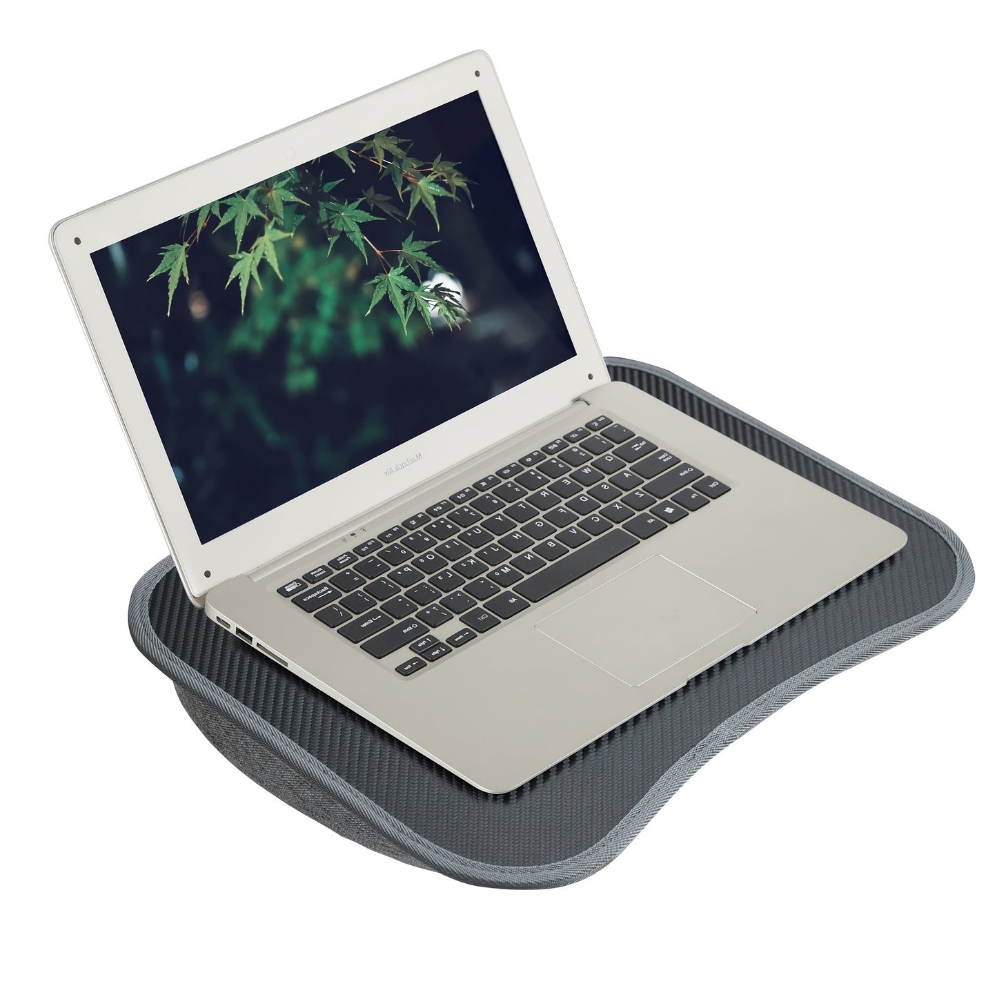 Compact Laptop Table with Cushioned Base