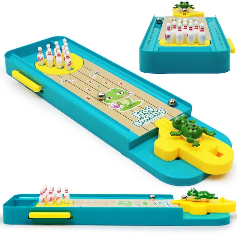 Compact Kids Bowling Game Set