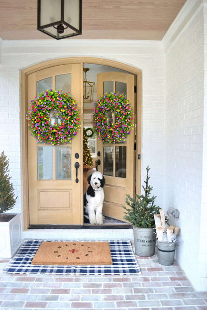 Beautiful Floral Wreath for Front Door