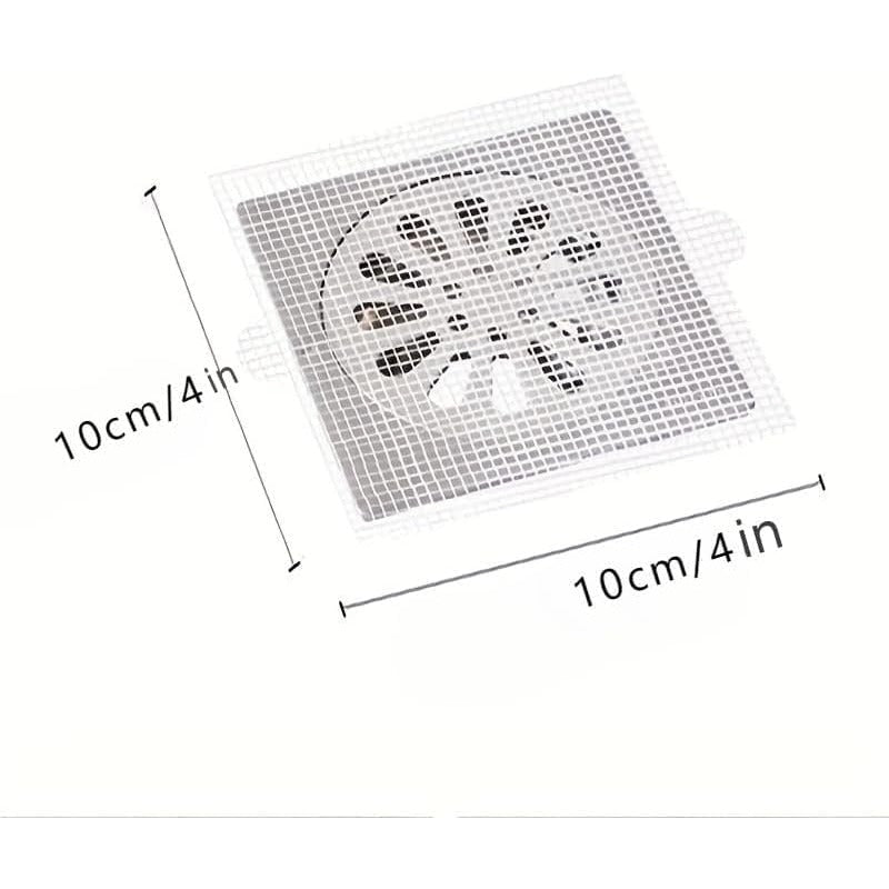 Stick-On Drain Guards - Hair Stopper & Bug Blocker